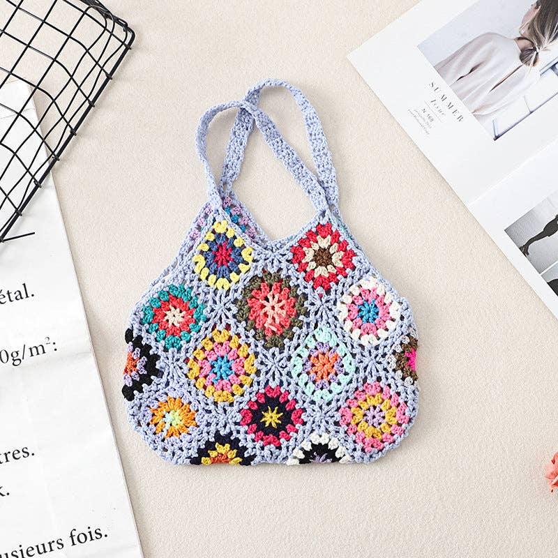 Funkyrel® Atzbranding Limited - Wholesale Tote Bag - Women's - Bohemian Crochet Bag - Exquisite Handbag2