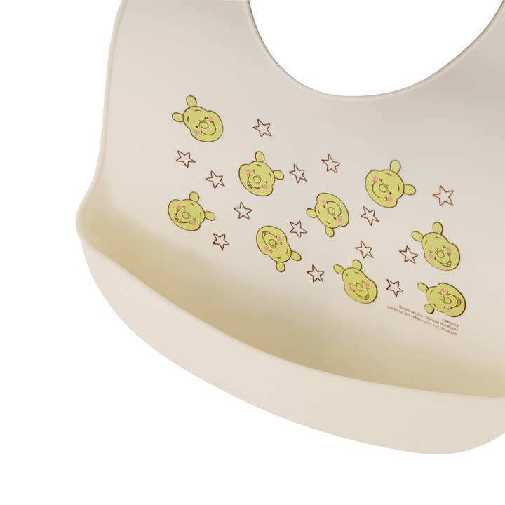 Cudlie Accessories - Wholesale Bib - Baby - Disney Characters 2 Pack Silicone Bibs (mickey,minnie,pooh)