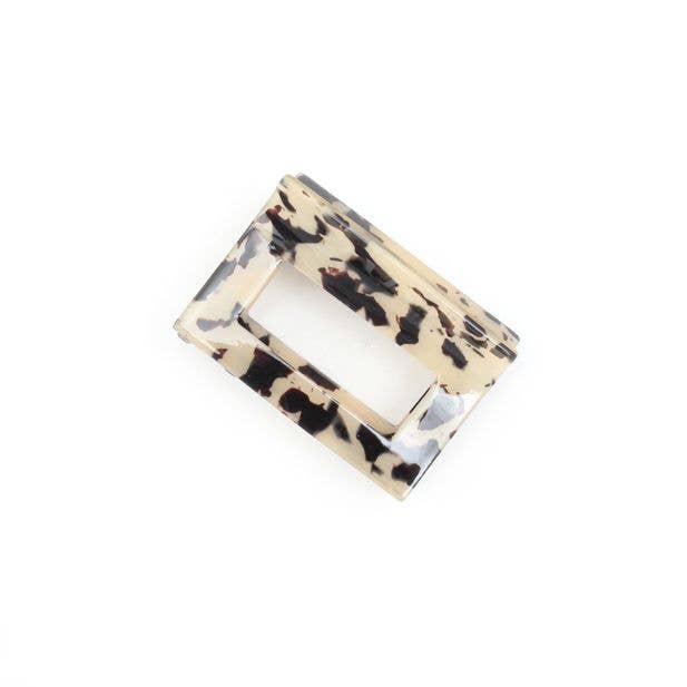 Inca UK - Wholesale Hair Clip - Women's - French Tortoiseshell Style Cut Out Clamp 6cm