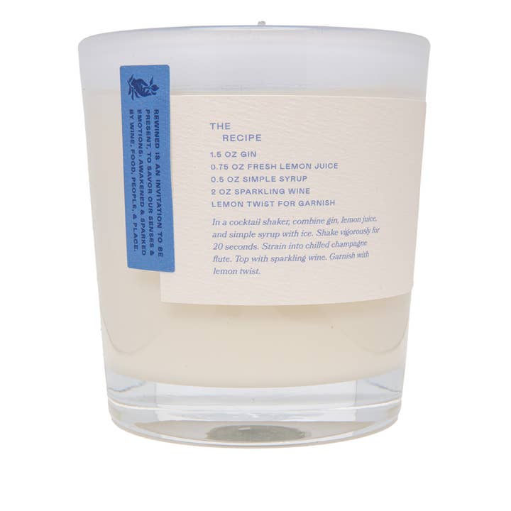 Rewined - Wholesale Jar/Filled Candle - Rewined French 75 Candle 10 oz3