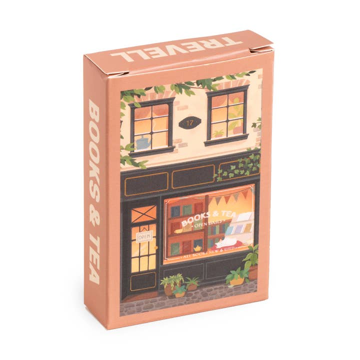 Mini rompecabezas Libros y Té – Trevell – 99 piezas para venta al por mayor de Trevell