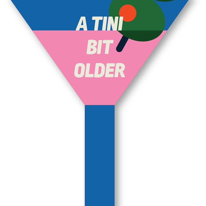 AUSGESCHNITTENE KARTEN - EIN KLEINES BISSCHEN ÄLTER für den Großhandel von The Gift Label