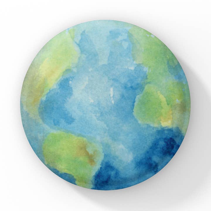 Earth Pin, Globe Pin, Earth Magnet, Earth Keychain for wholesale by NatureCuts
