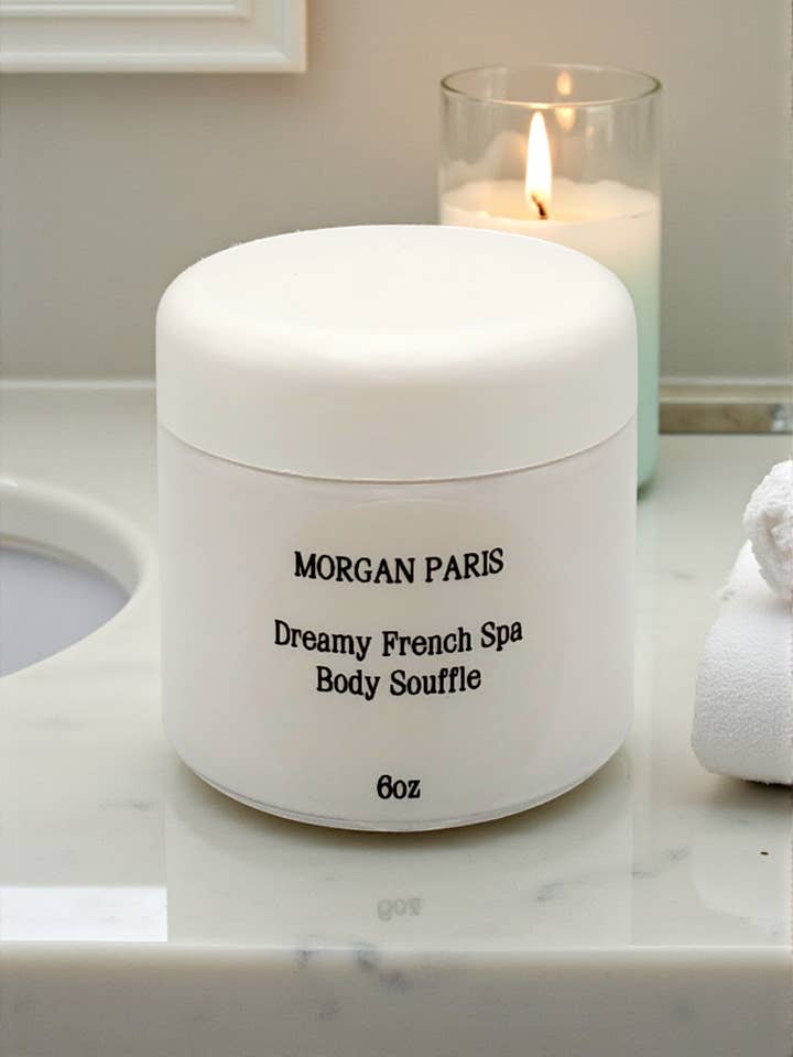 Dreamy French Spa Body Souffle 6oz for wholesale by Morgan Paris Skin Boutique