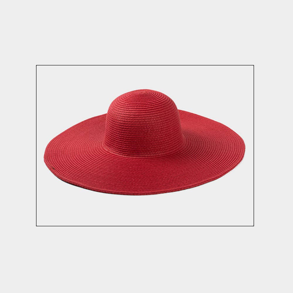 Sensibling Corp. - Wholesale Straw Hat - Women's - Solid Straw Sun Hat
18