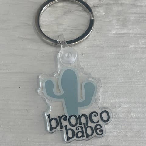Porte-clés - Cactus Bronco Babe pour la vente par Little Smarties YYC