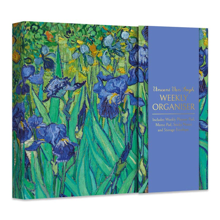 Organisateur hebdomadaire - Van Gogh - Irises pour la vente par Robert Frederick Ltd