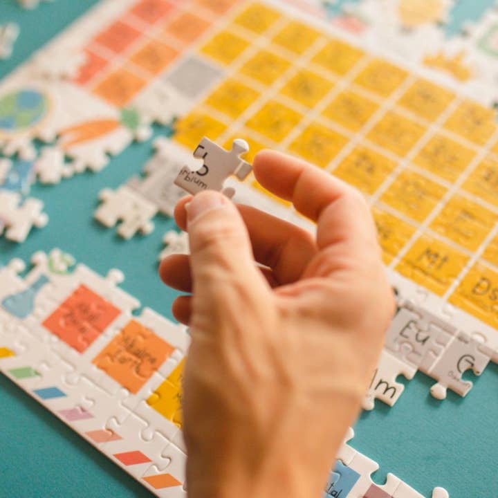 Pippi Post - Wholesale Puzzel - Kinderen - Periodieke tabel - Educatieve puzzel van 500 stukjes4