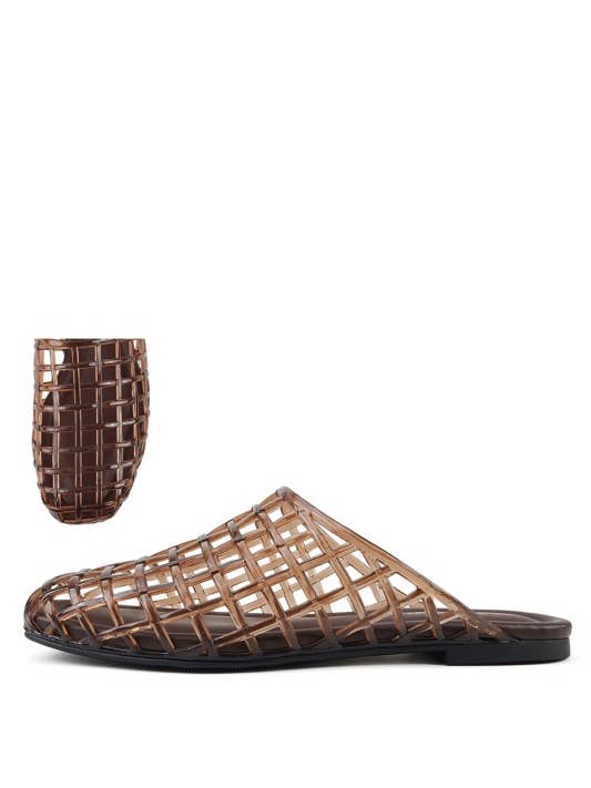 Wayne Woven Mule, F-WAYNE for wholesale by December Shoes
