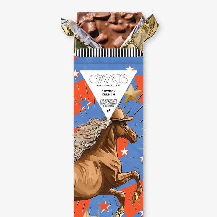 COWBOY CRUNCH Chocolate Bar *NEW* for wholesale by Compartes Chocolate