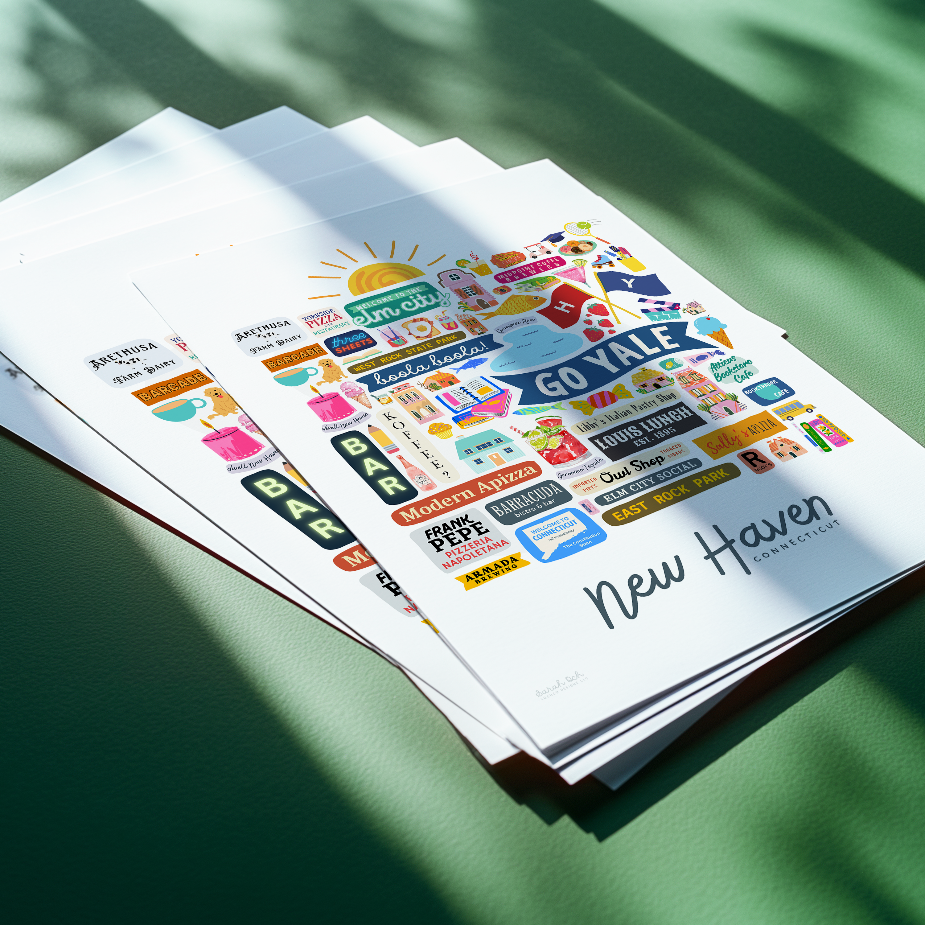 SochCo Designs - Wholesale Art Print - New Haven, CT1