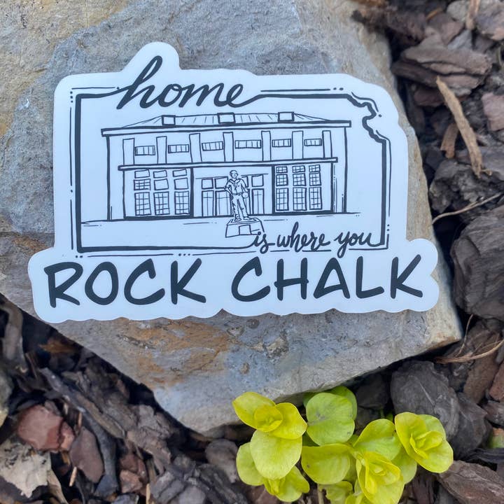 Adhesivo para boceto ROCK CHALK Fieldhouse para venta al por mayor de Something Beautiful