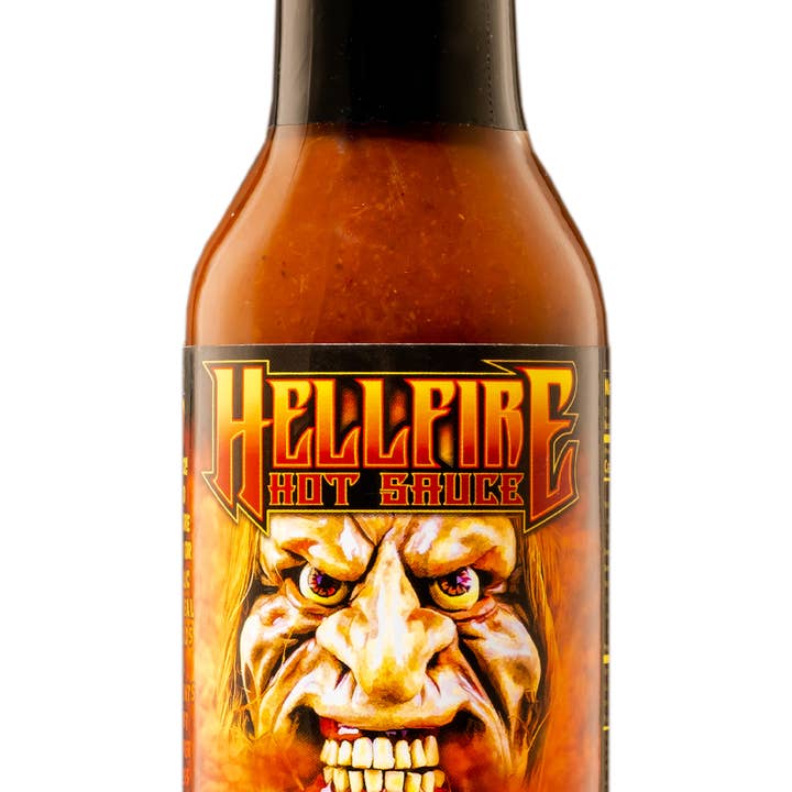 Sauce piquante Kranked pour la vente par Hellfire Hot Sauce Inc