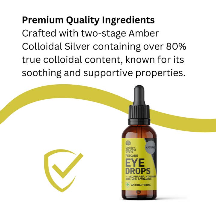 Natures Greatest Secret - Vente Spray – chien - Gouttes pour les yeux en argent colloïdal antibactérien naturel2