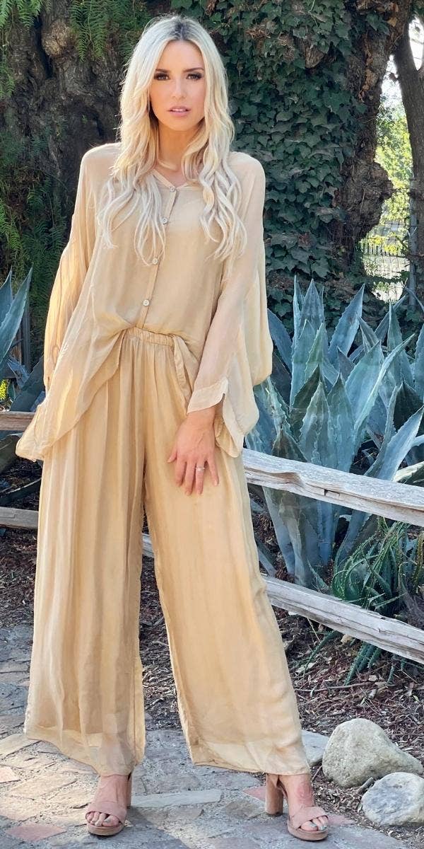 Gigi Moda - Wholesale Pants - Women's - Silk Palazzo Pants9