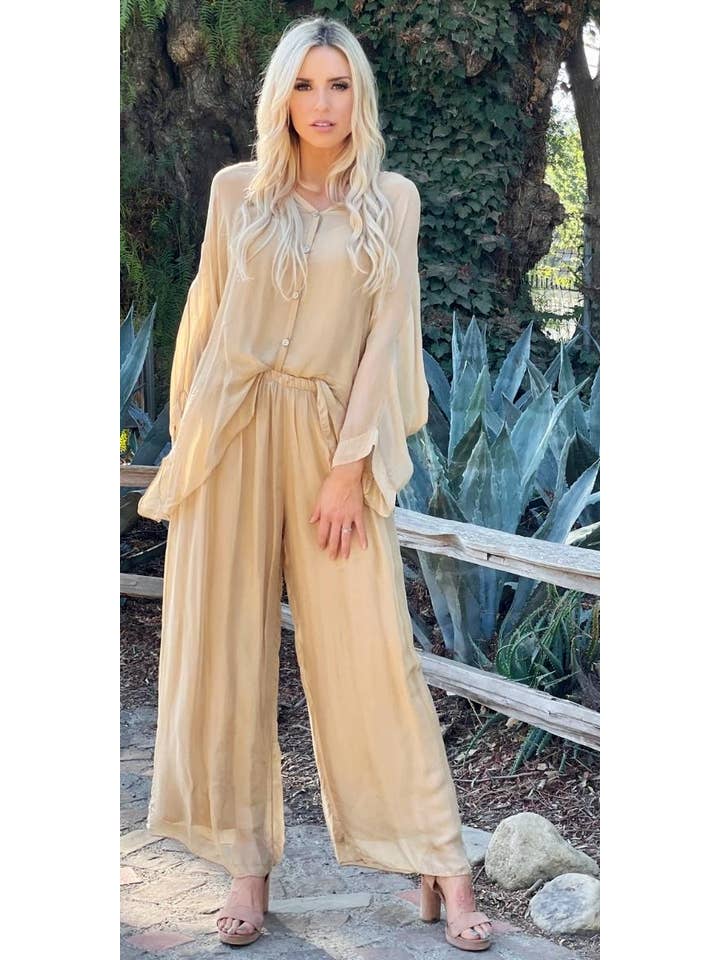 Gigi Moda - Wholesale Pants - Women's - Silk Palazzo Pants9