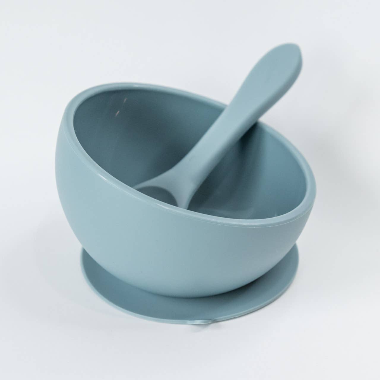 Babeehive Goods - Wholesale Feeding Set - Baby - Silicone Suction Bowl and Spoon Set4