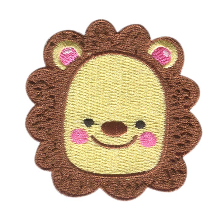 Iron on Patch - Lion Head Animal for wholesale by Catch the Patch
