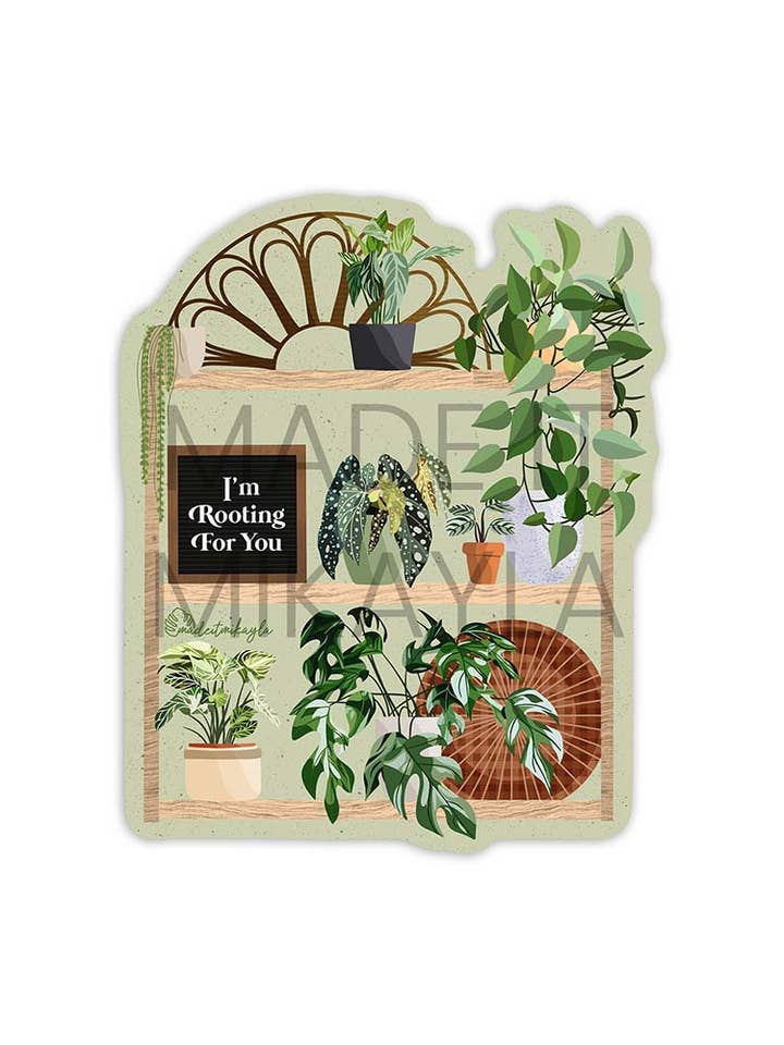 Rooting For You Sticker for wholesale by MadeItMikayla