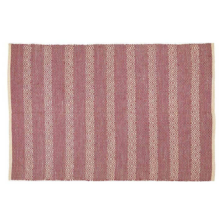 Pink Shades Striped Rug for wholesale by 47th & Main (Creative Brands)