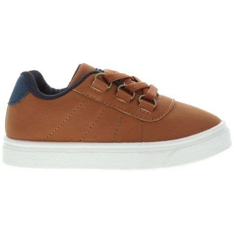 Oomphies - Wholesale Lifestyle Sneakers - Kids - Wyatt Casual Sneaker - Brown