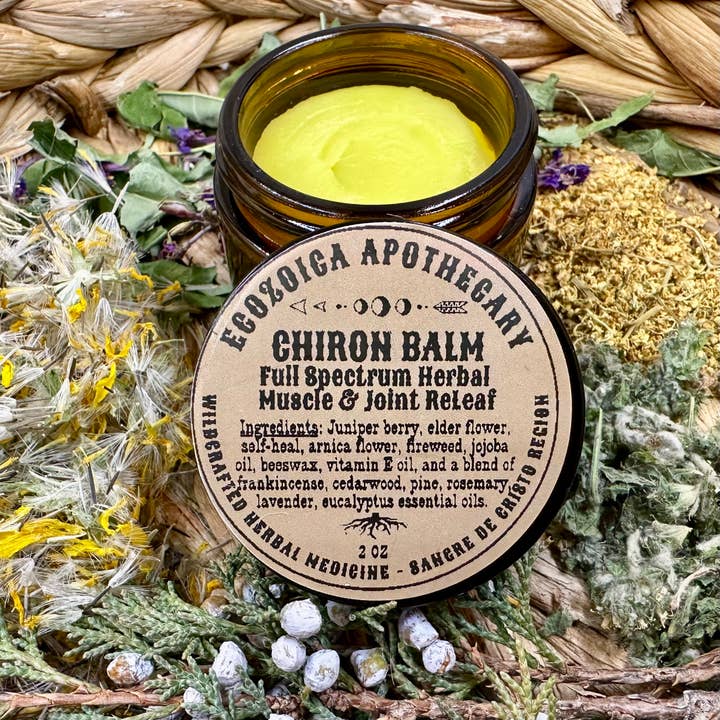 Chiron Balm Herbal Muscle Salve for wholesale by Ecozoica Apothecary