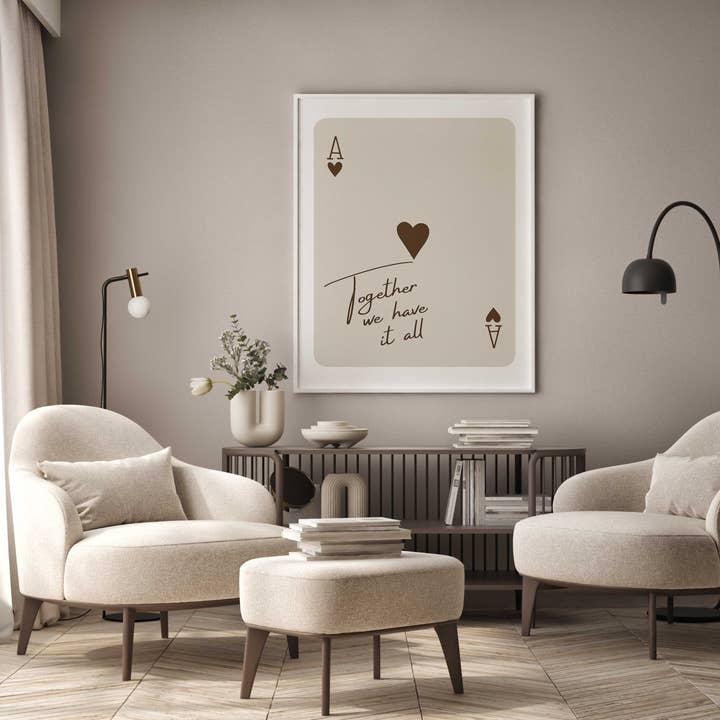 D'LUXE PRINTS - Wholesale Poster - Together We Have It All Print14