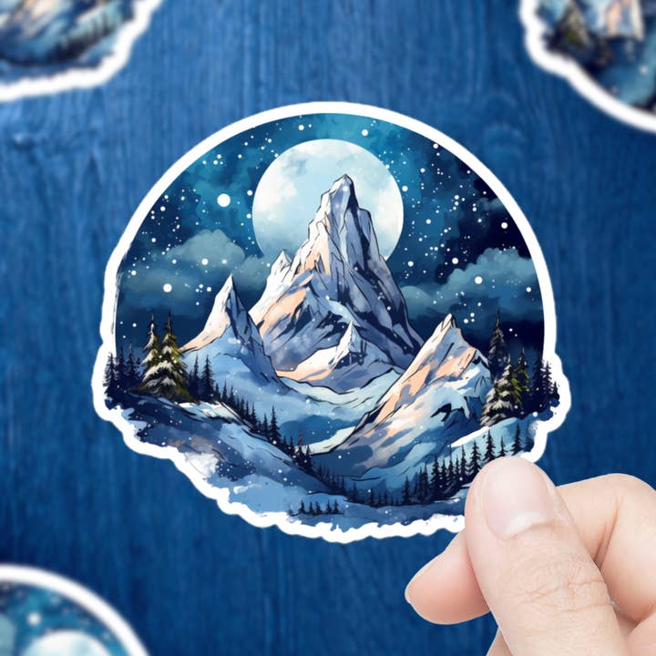 Aufkleber „Winternacht“ für den Großhandel von Mystical Clarity