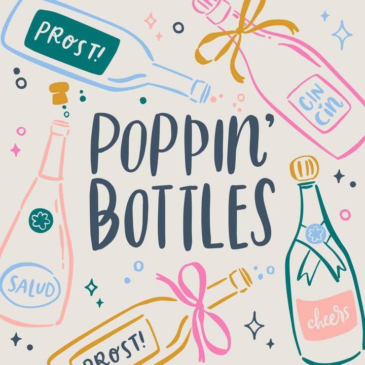 soiree-sisters - Wholesale Disposable Napkin - Funny Cocktail Napkins | Poppin Bottles