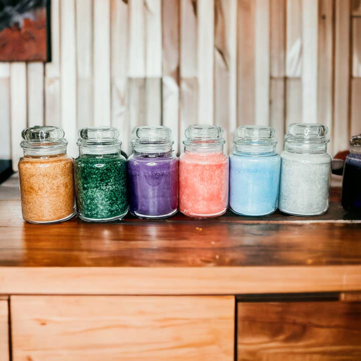 Oversized Glass Candle Jars, 24oz Private Label Candles for wholesale by Gia Roma