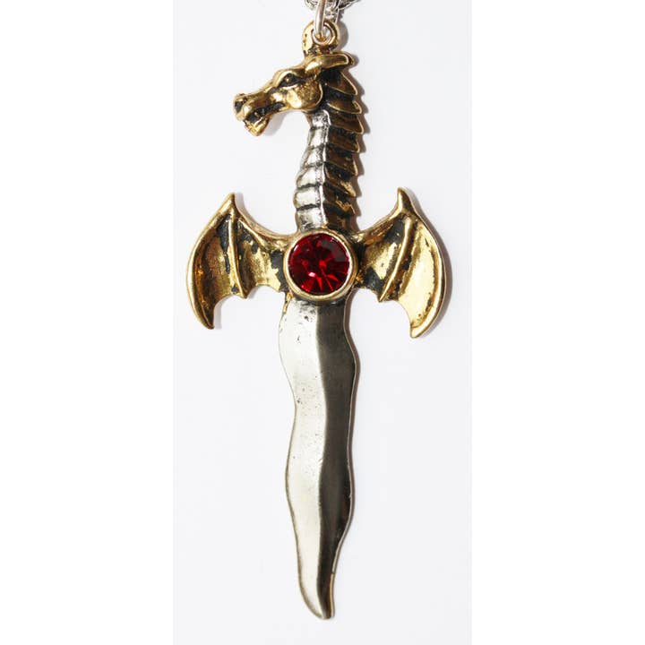 Starlinks Gifts – Engroshandel Vedhæng/charm – Dragon Athame - Manifestation af tanke FB11