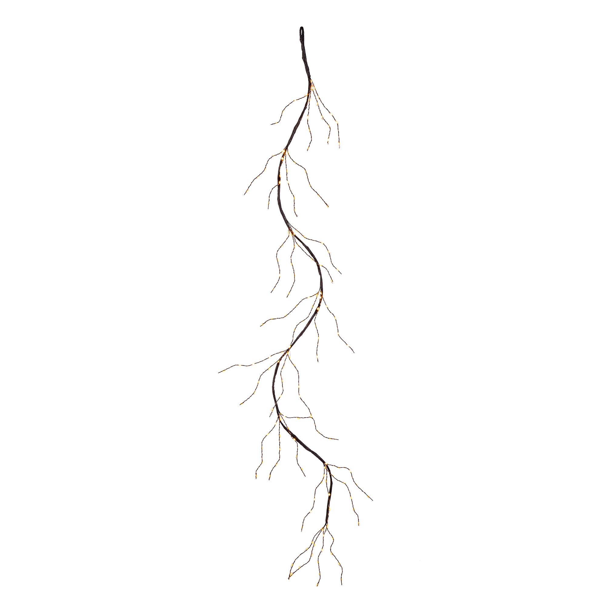 Park Hill Collection - Wholesale Christmas Decoration - Lit 6' Brown Twinkling Garland0