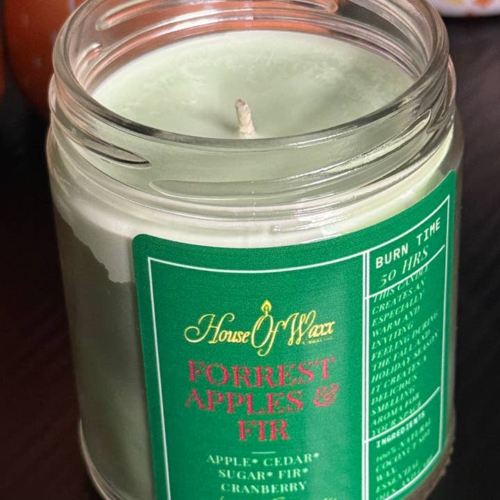 Forrest Apples & Fir Candle for wholesale by Houseofwaxxcandleco
