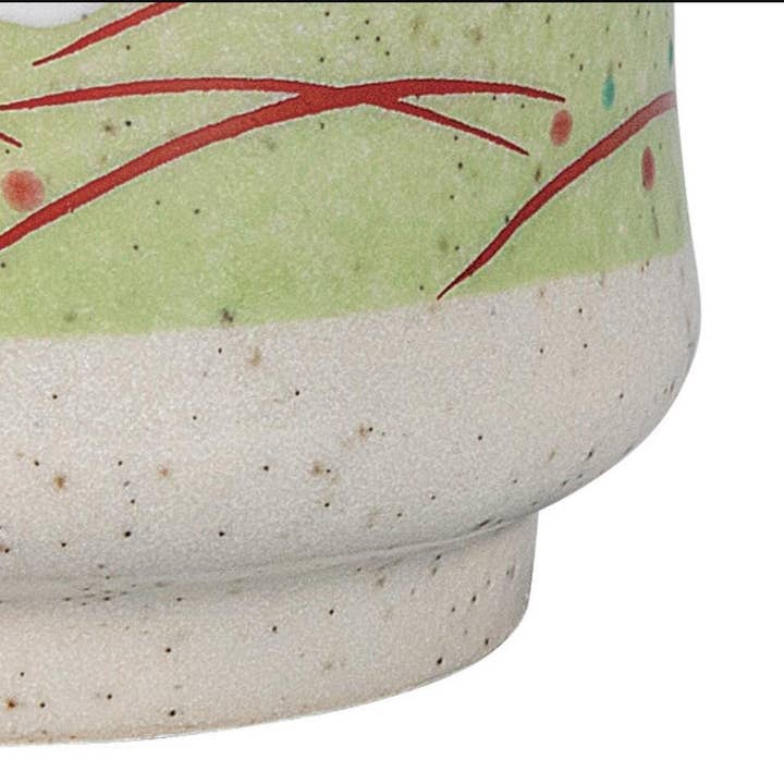 TheKutaniAtelier - Wholesale Coffee/Tea Cup - Kutani Porcelain Yunomi Tea Cup with Rabbit Design3