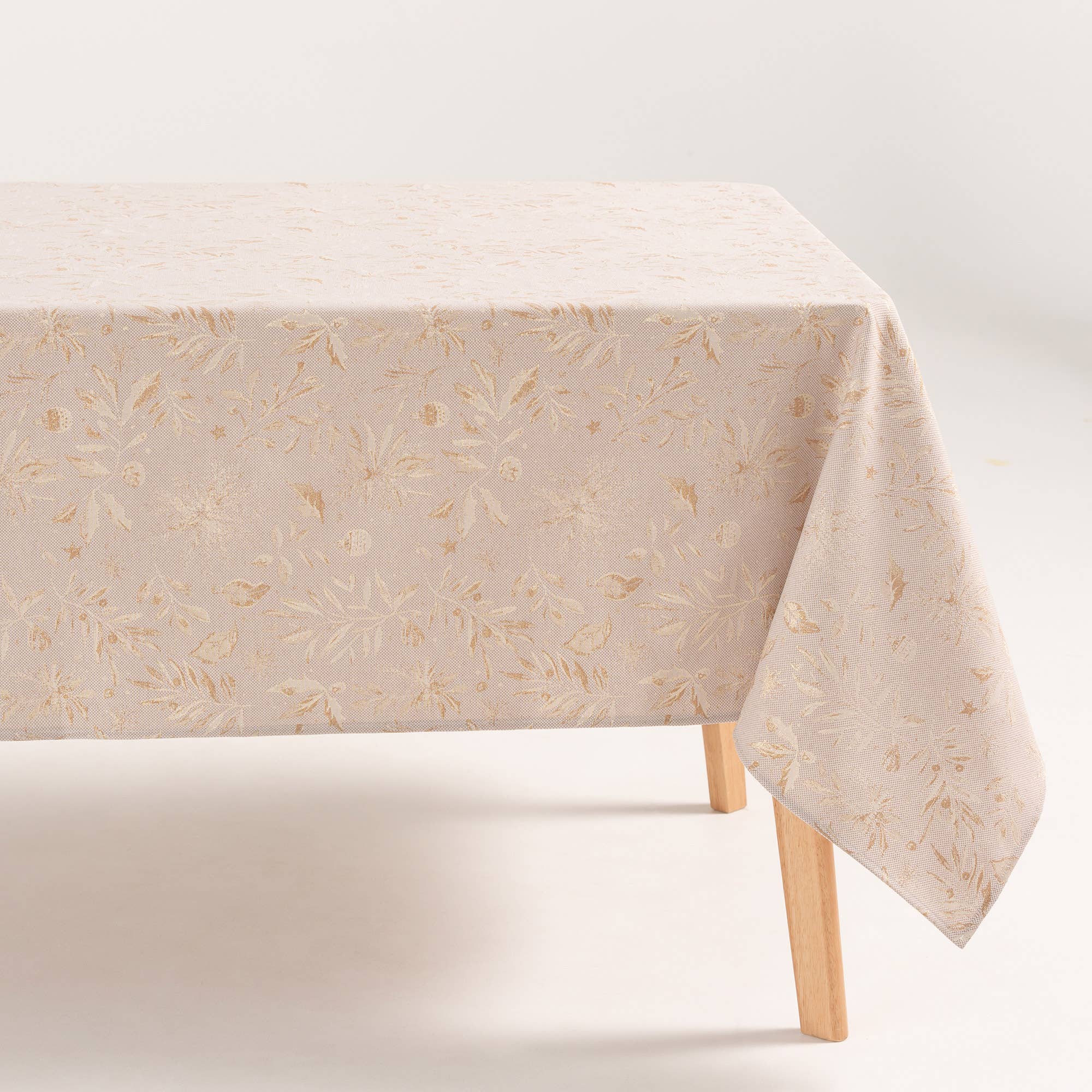 GAMUSI - Wholesale Tablecloth - Christmas tablecloth cotton jacquard FLENOR2