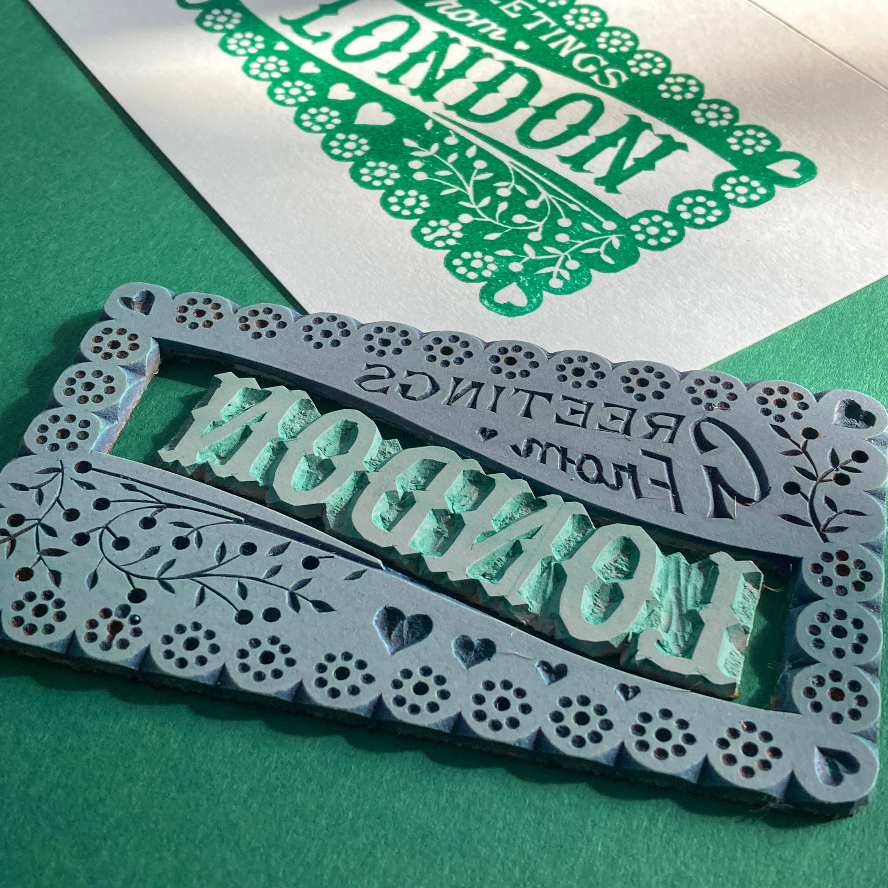 Pressed and Folded - Wholesale Everyday Greeting Card - Greetings From... YOUR TOWN! Card0