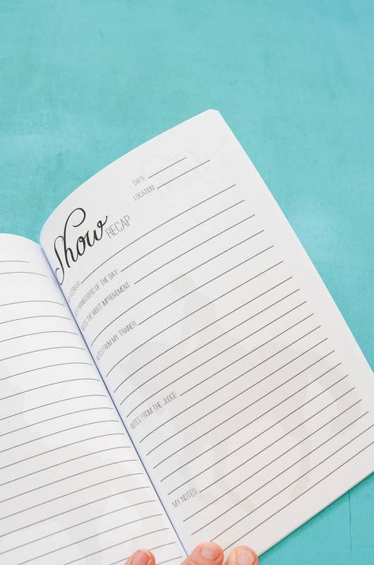 Circus Unicorn Shop - Vendita all'ingrosso Diari/agende - Il diario del cavaliere di dressage8