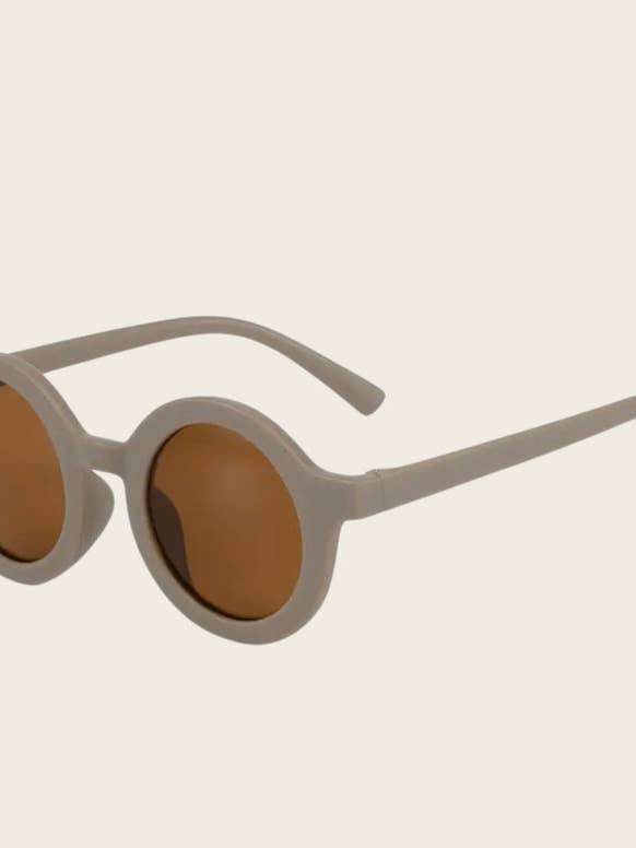 Lunettes de soleil rétro - Taupe pour la vente par Sweet Lemons Atelier