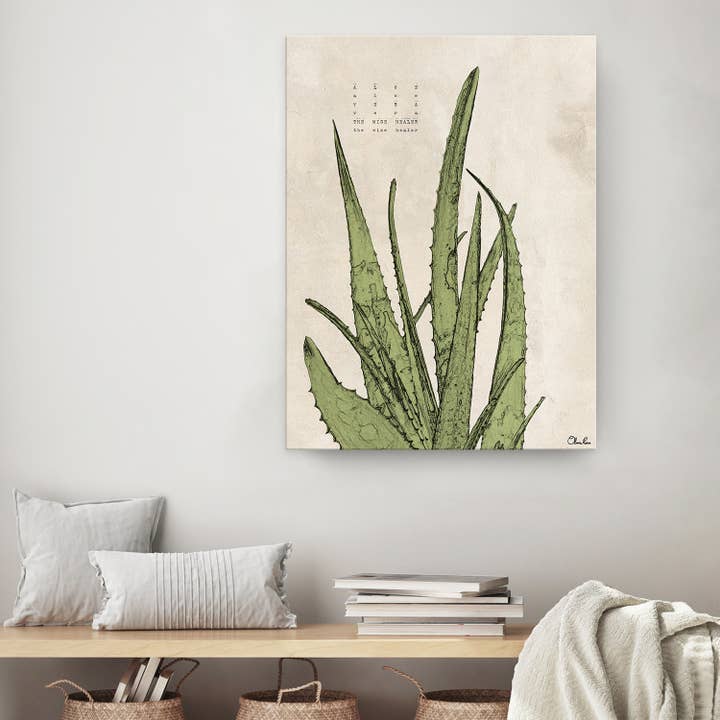 ready2HangArt Poetic Flora XIX Leinwandbild für den Großhandel von Ready2hangart, Inc.