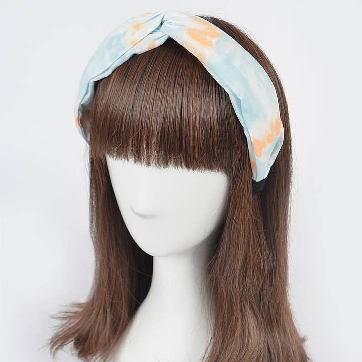 3AM BY H&D ACCESSORIES - Wholesale Fashion Headband - Women's - Tie Dyed Braided Headband2