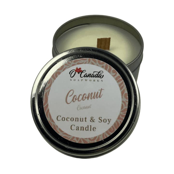 vela de crema de coco para venta al por mayor de O'Canada Soapworks Inc