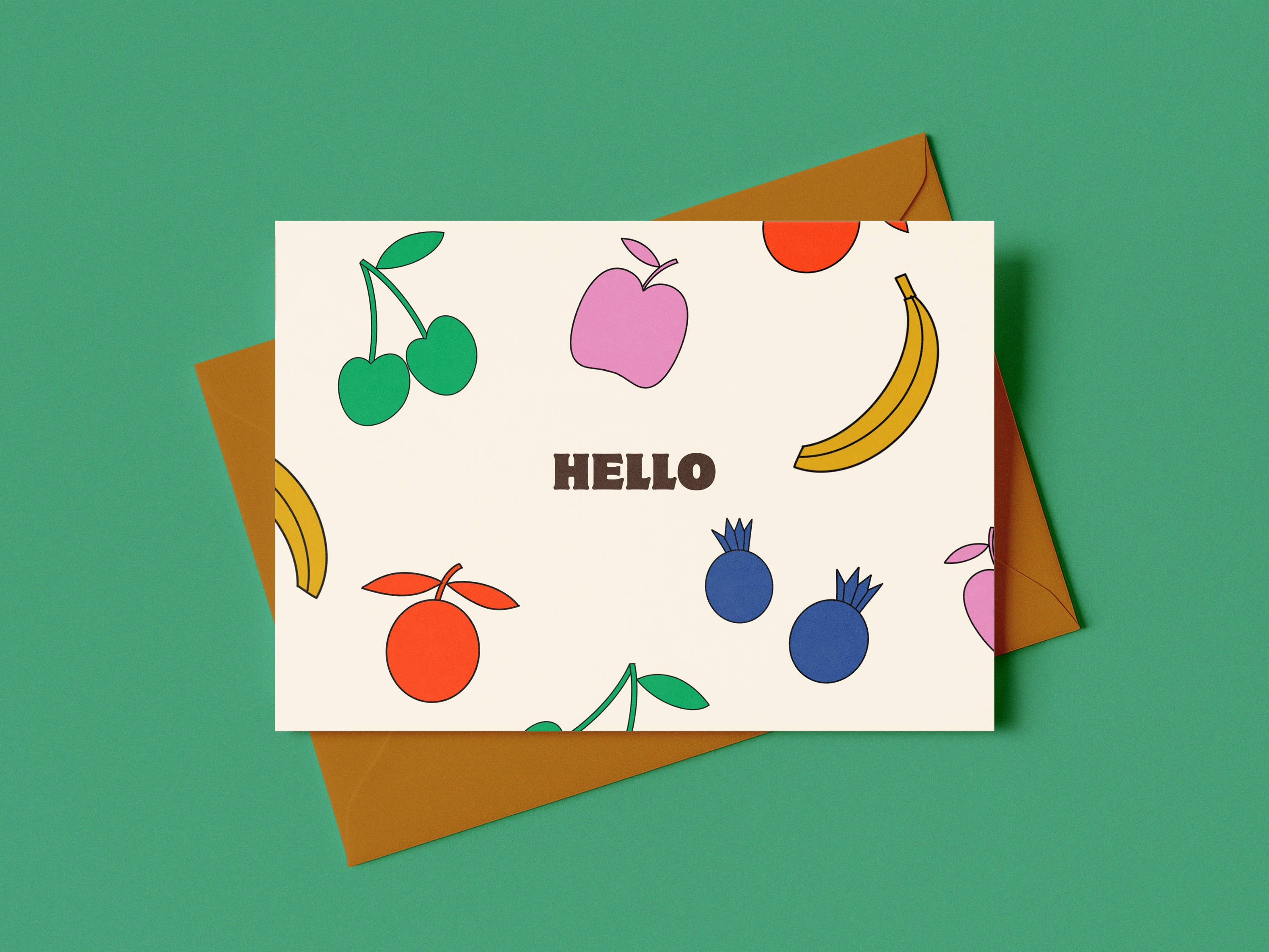 Carole Hillman – wholesale Everyday greeting card – Hello card0