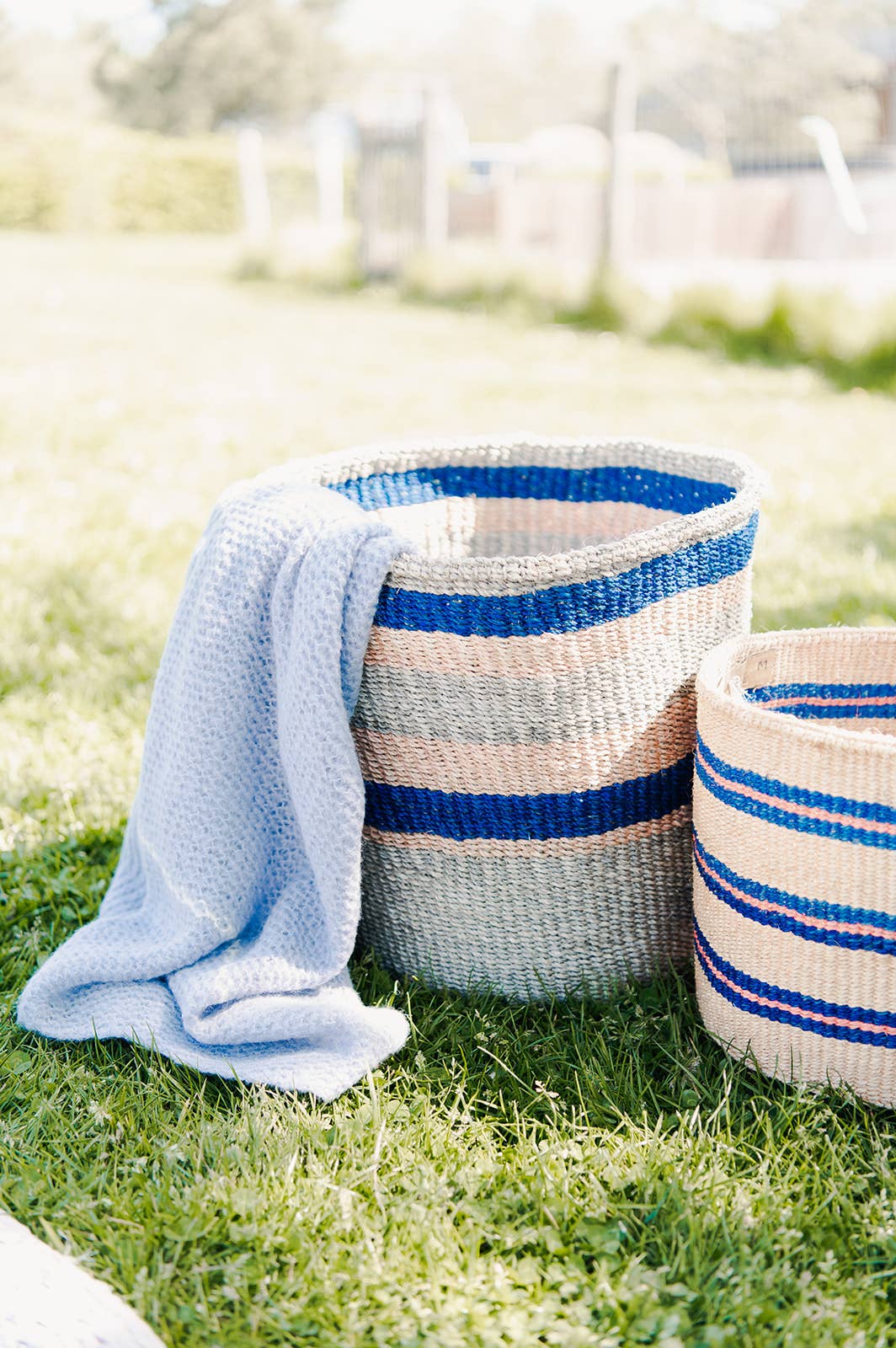 Crafts by Solid - Wholesale Basket - Handwoven Sisal Baskets - Colourful hues - XXS - XXL30