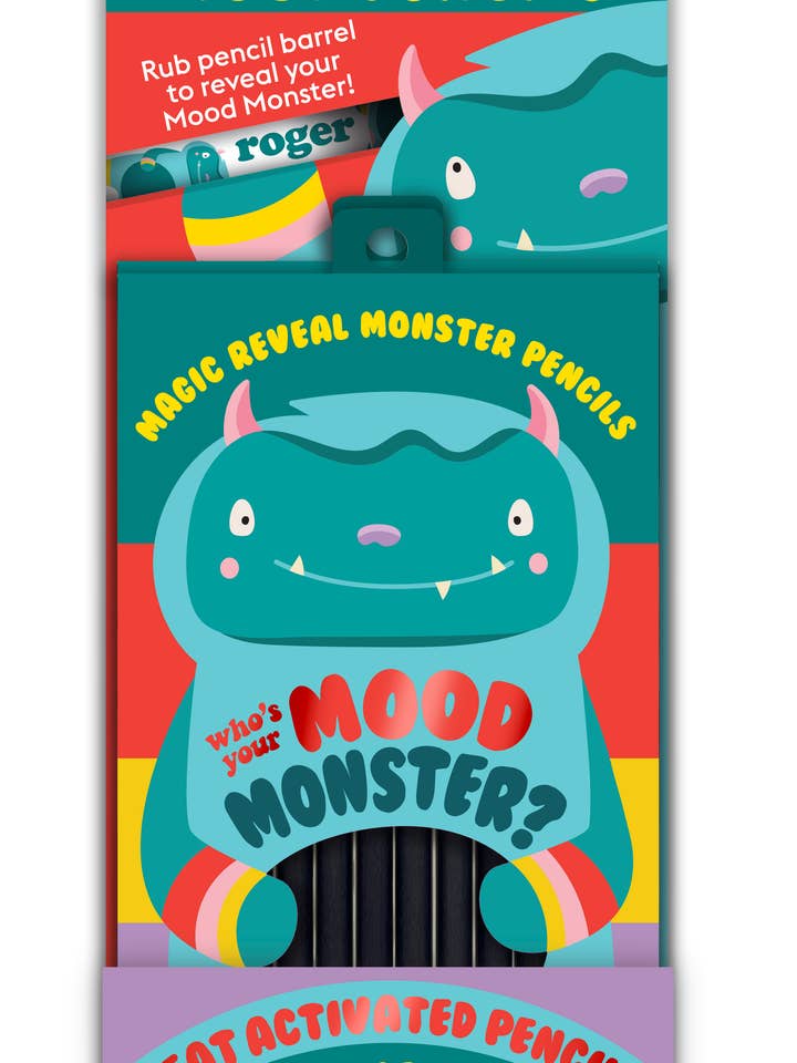Magic Reveal - Lápis de Humor com Monstros - Display com 12 Conjuntos por atacado de SNIFTY