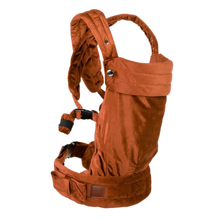 Monmar - Wholesale Baby Carrier - Rust Velvet Baby Carrier