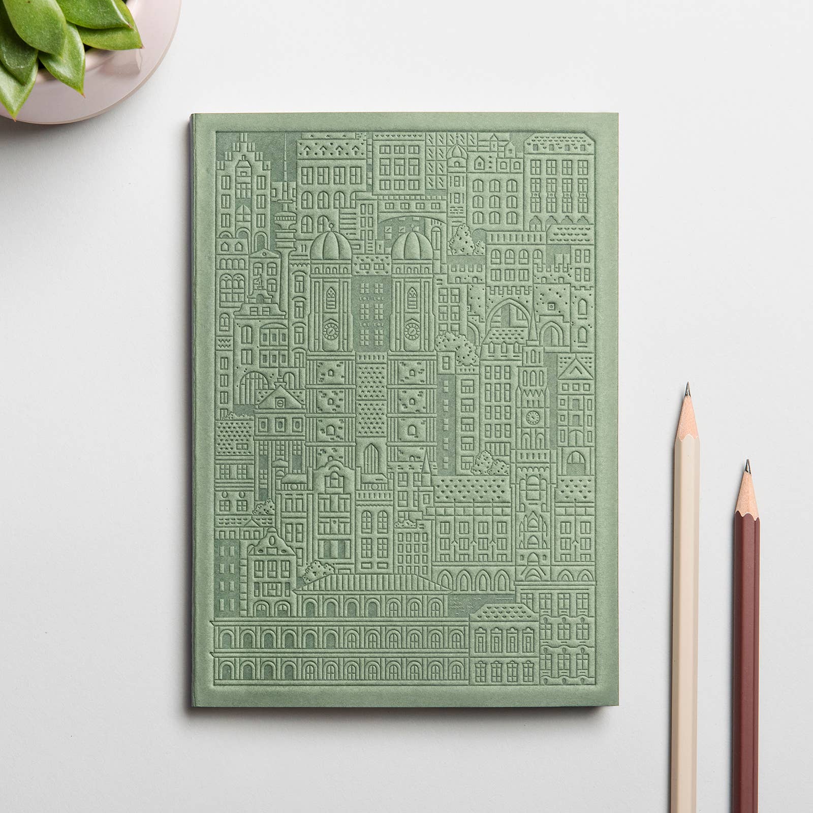 The City Works – Großhandel Notizbücher – The Munich Notebook von The City Works – handgeprägtes Notizbuch in sieben Farben0
