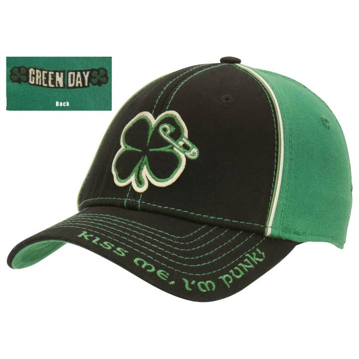 Green Day - Beisebol Flex-Fit Kiss Me Punk Cap por atacado de Official Store