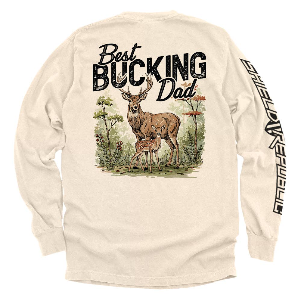 Shield Republic - Wholesale Screen Printed T-Shirt - Men's - Best Bucking Dad4