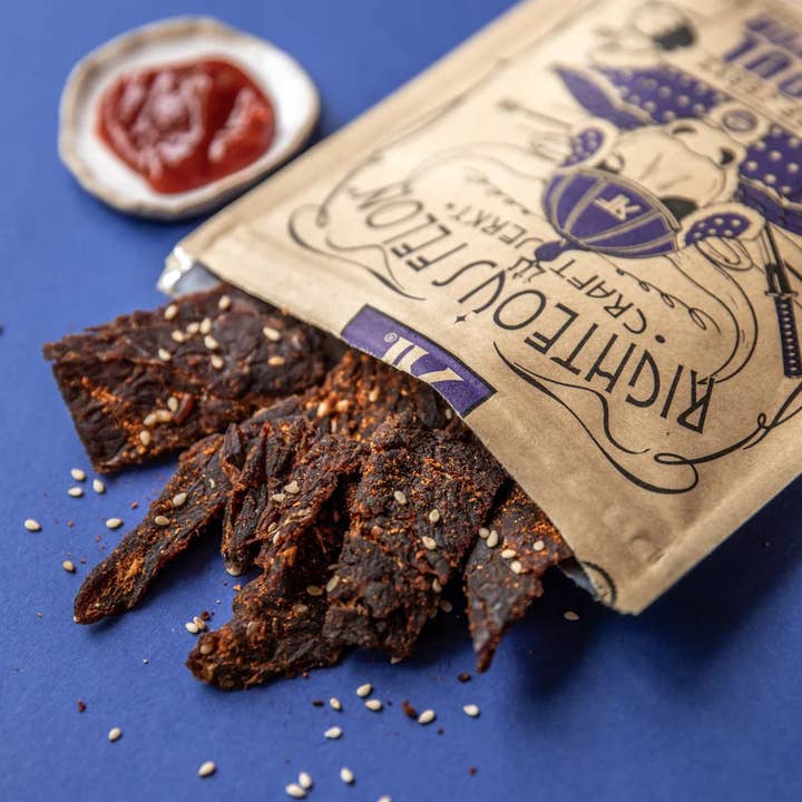 Righteous Felon Craft Jerky - Wholesale Jerky - Seoul Survivor Korean BBQ Beef Jerky2