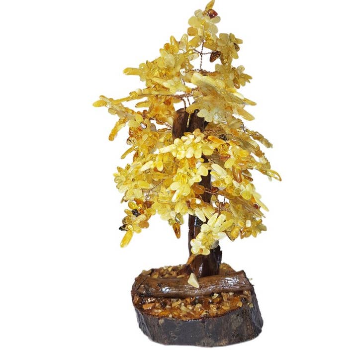 Arbre à billets fait main aux États-Unis, ambre naturel de la Baltique, KIZIMA pour la vente par KIZIMA